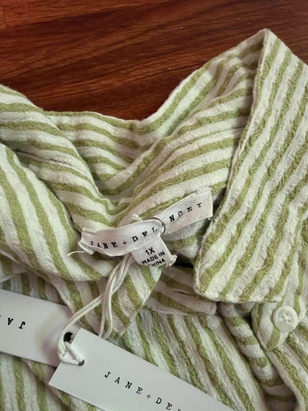 Jane and Delancey Stripped Shirt - Picture 9 of 9